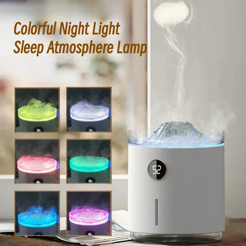 Volcano Flame™ 350ML Aroma Diffuser – Breathe, Relax, Glow