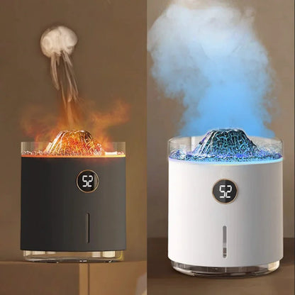 Volcano Flame™ 350ML Aroma Diffuser – Breathe, Relax, Glow