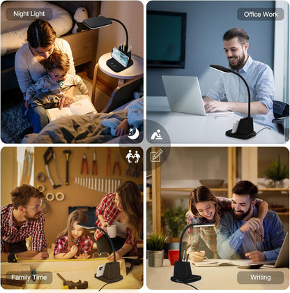 Wireless Charging Desk Lamp