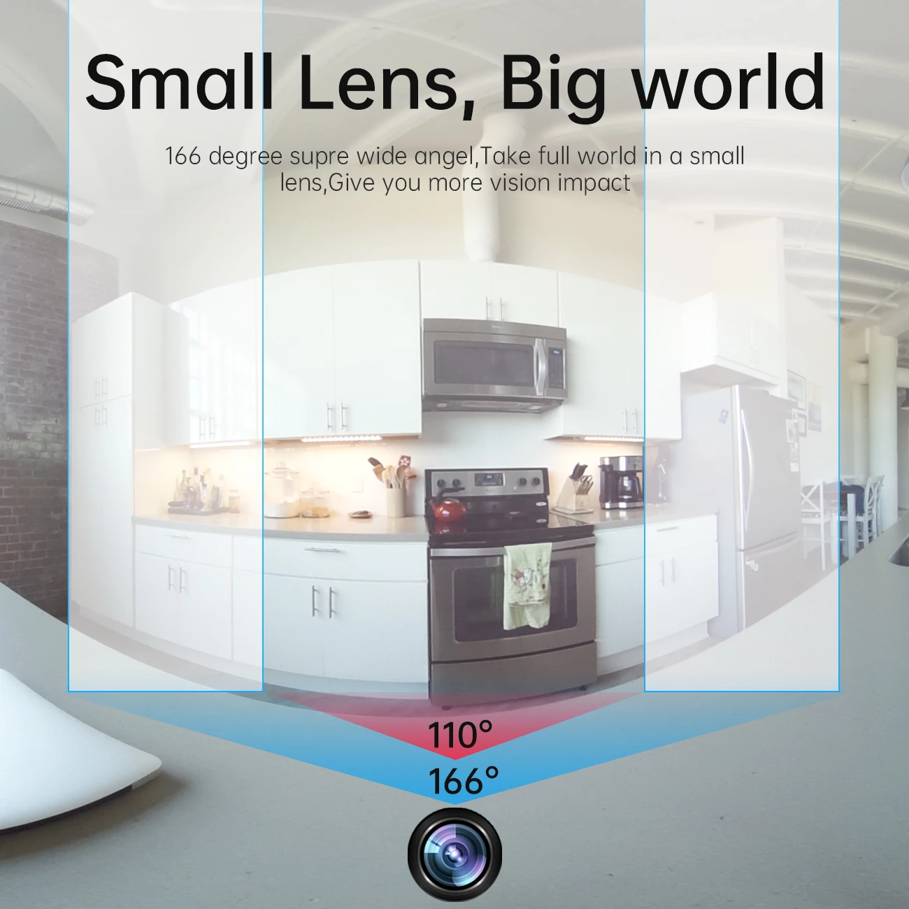 4K HD WIFI Clock Camera