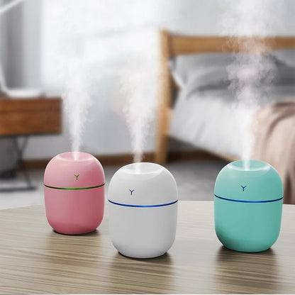 LED Ultrasonic Humidifier Essential Oil Diffuser
